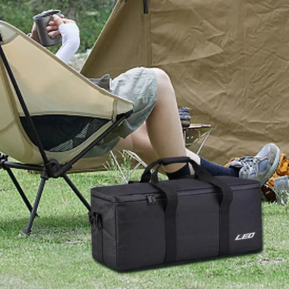 Fishing Pole Bag Large Storage Water-resistant Rod Case Pole Storage Bags Waterproof Fishing Storage Bag Tackle Shoulder Bag For