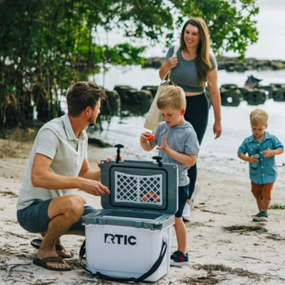 Ultra-Light Hard Cooler for Beach, Camping, Picnic, Fishing, Boat, Barbecue Insulated Portable Ice Chest Box, Rotomolded Altern