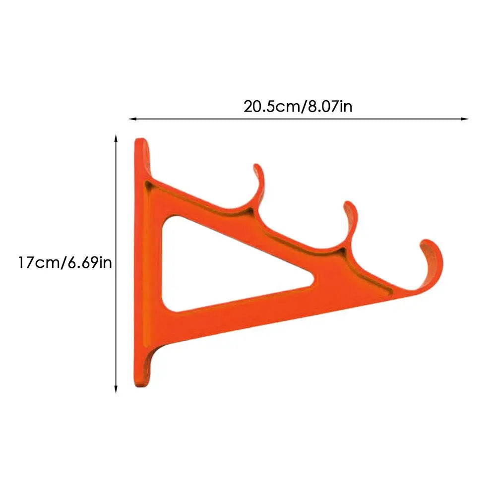Wall-Mounted Fishing Rod Storage Holder Fishing Rod Display Rack Fishing Poles Display Support Bracket for fishing accessories