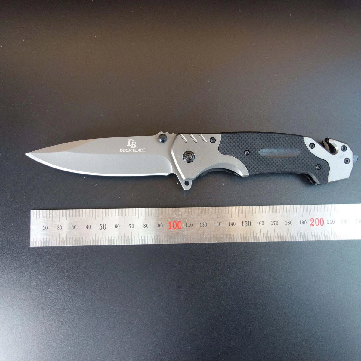 9" SPRING ASSISTED OPEN Hunting Folding POCKET KNIFE Camping Tactics EDC Knives
