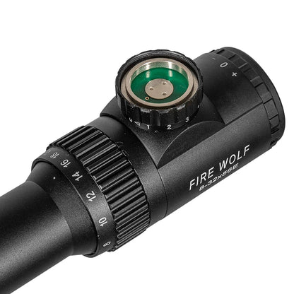 Tactical 8-32X56 E Air Rifle Optics Red Dot Green Sniper Scope Compact Riflescopes Hunting Scopes With 20mm/11mm Rail Mounts
