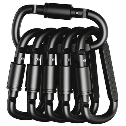 1PCS Carabiner Set For Key Camping Survival EDC Outdoor Keychain Clip  Alloy Aluminum Tactical Caribiner Hook Karabiners