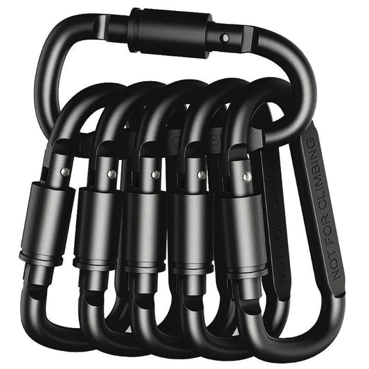 1PCS Carabiner Set For Key Camping Survival EDC Outdoor Keychain Clip  Alloy Aluminum Tactical Caribiner Hook Karabiners