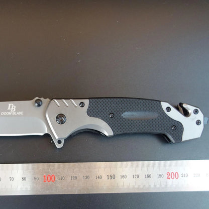 9" SPRING ASSISTED OPEN Hunting Folding POCKET KNIFE Camping Tactics EDC Knives