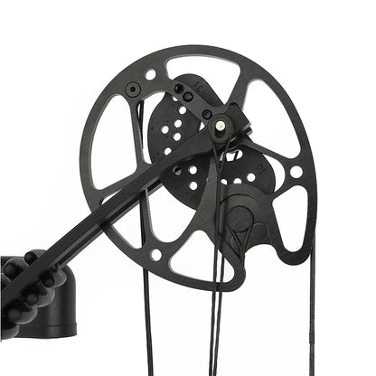 KAIMEI HAN 30-70lbs Compound Bow Carbon Arrows Set 320FPS With Release Sight for Archery Target Shooting Hunting Compound Bow