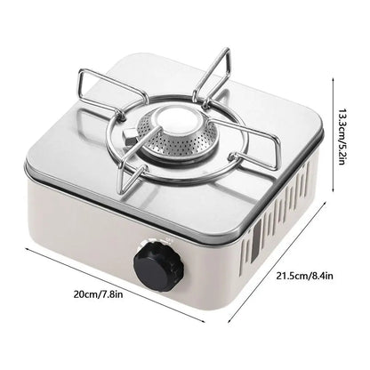 Cassette Furnace Outdoor Portable Gas Stove Travel Camping Picnic Fondue Cassette Furnace Mini Burner BBQ Barbecue Hiking