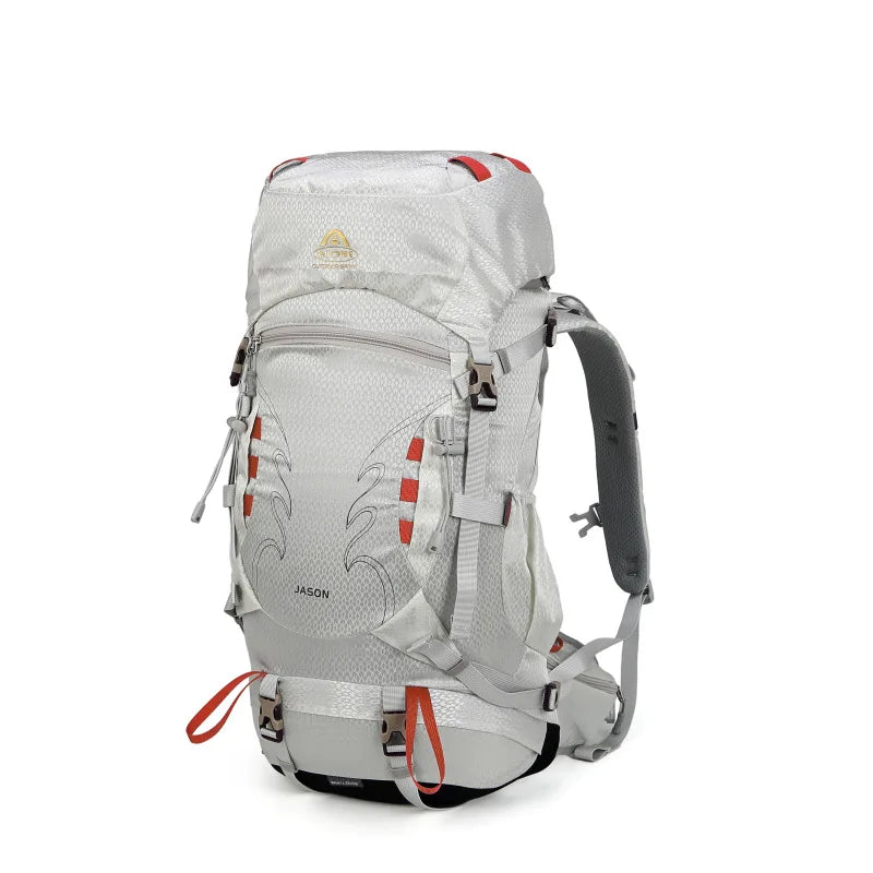 Aione Lightweight Outdoor Hiking Backpack 40L Large Capaci Travel Shoulder Bag Men Women Nylon Material Inner Frame Structure