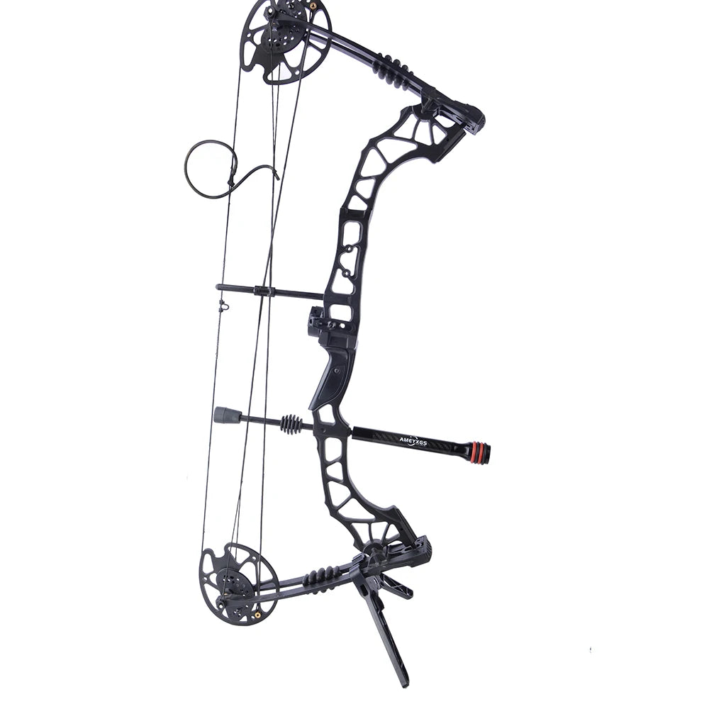 Shooting Hunting Bow Balance Bar 6/8/10/12 Inch CNC Stabilizer Carbon Rod for Archery Compound Recurve Bow Stabilizer Accessory