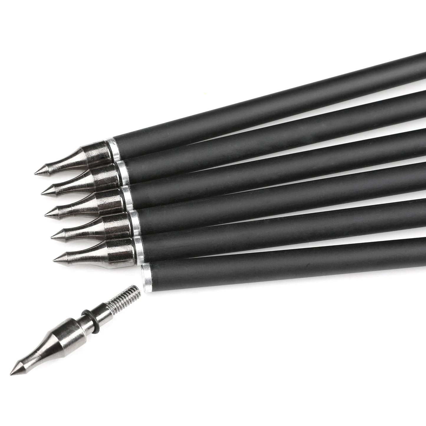 12pcs 30" Archery Carbon Arrows FLU-FLU 4 Turkey Feather Bow Target Hunting Archery Arrow