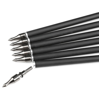 12pcs 30" Archery Carbon Arrows FLU-FLU 4 Turkey Feather Bow Target Hunting Archery Arrow