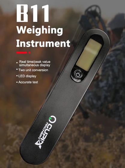 Electric Digital Dynamometer Device LED Display Electric Digital Bow Scale Measuring Instrument Test Tool Archery Accressories