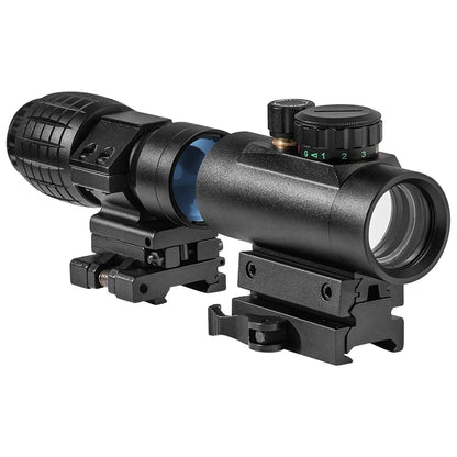 DIANA 1x40 Riflescope Tactical Red Dot Scope Sight Hunting Holographic Green Dot Sight  3x Magnifier combination