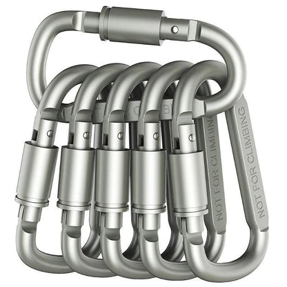 1PCS Carabiner Set For Key Camping Survival EDC Outdoor Keychain Clip  Alloy Aluminum Tactical Caribiner Hook Karabiners