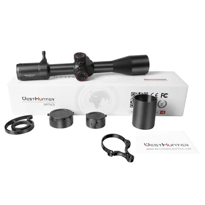 WestHunter HD 4-16X44 SFP Riflescope 1/10 MIL Glass Etched Reticle Hunting Scope Second Focal Plane 30mm Tube Optical Sights