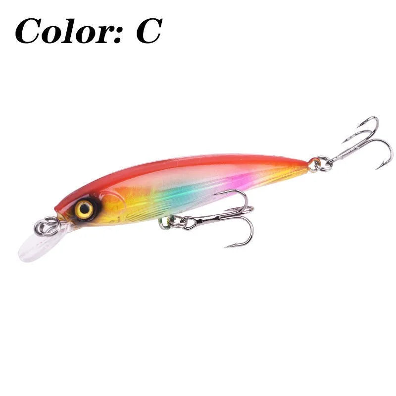 8pcs Fishing Hard Bait Set Swimbait for Bass Pike Minnow Fishing Lures