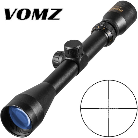 VOMZ 3-9X40 Scope Wire Rangefinder Reticle Hunting Deer Air Rifle   Crossbow Mil Dot Reticle Riflescope Tactical Optical Sights