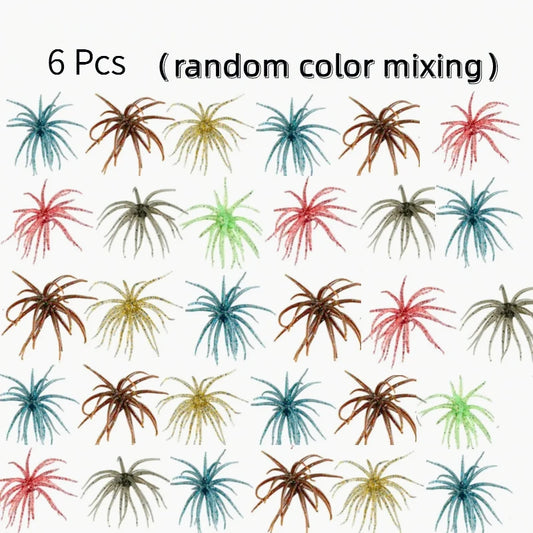6Pcs Fishing Sea Urchin Soft Lures, Made Of TPE Material, Realistic Multi-Colored Floating Dynamic Fishing Bait In The Form Of A Ball, Suitable For Anglers, Fishing Tackle Shops, And Fishing Tools (Colors Are Random)