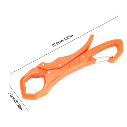 Mitten Clip Fishing Gripper Mitten Clip Outdoor Multi-Functional Fishing Gripper Large Opening Carabiner Fishing Pliers Fish