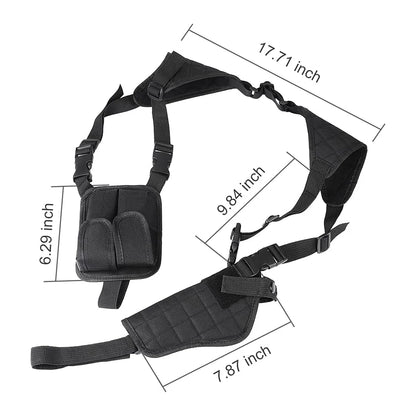 Shoulder Holster Xaegistac Airsoft Holsters General Vertical Gun Holster Adjustable for Most Kinds of Pistols