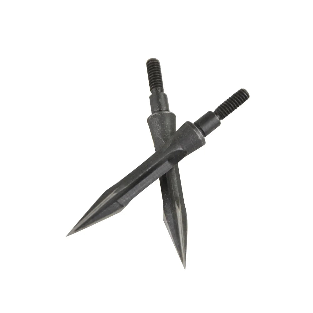 12pcs General Thread Arrow Tips High Carbon Steel Arrowheads Outdoor Archery Shooting Target Broadhead Hunting Arrowhead