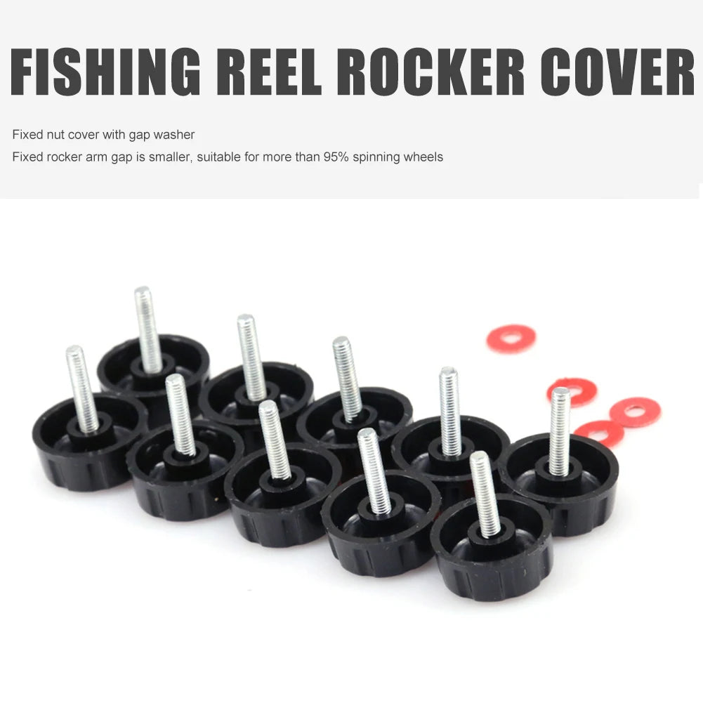 Fishing Reel Handle Screws Nuts Outdoor Portable Easy Fishing Fishing Spinning Wheel Screw Carrying Cap Tackle Tool
