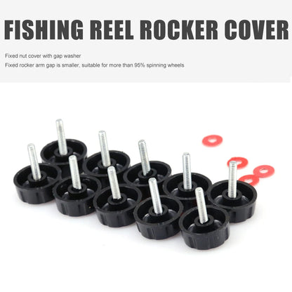 Fishing Reel Handle Screws Nuts Outdoor Portable Easy Fishing Fishing Spinning Wheel Screw Carrying Cap Tackle Tool