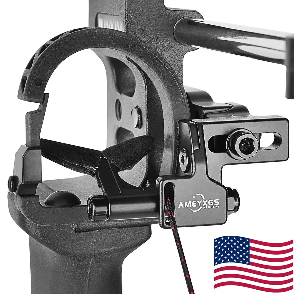 Aluminum Alloy Drop Away Arrow Rest for Archery Compound Bow Right Hand Bow Hunting Outdoor Shooting Target Practice Arrow Rest