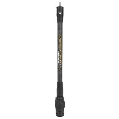 Archery Bow Stabilizer 3k Carbon Fibre Shock Absorber Damp Balance Rod 6/8/10/12/15 Inch for Bow Hunting Shooting Sports