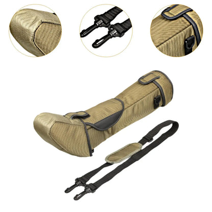 Bird Watching Telescope Bag,Scope Case with Strap Padded Sturdy Nylon Carrying Case Portable for Hiking Bird Watching Ourdoor