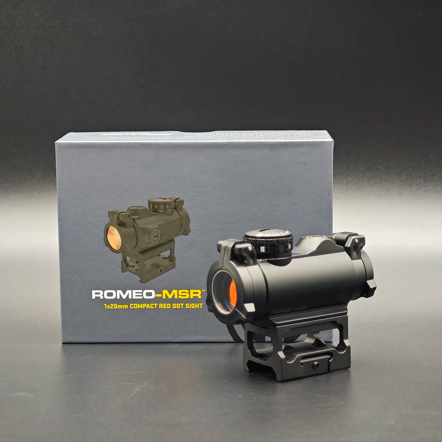 2MOA MSR Compact Red Dot Sight Reflex Sight with 1.41" Absolute Co-Witness Mount Shockproof Waterproof for Hunting Scope