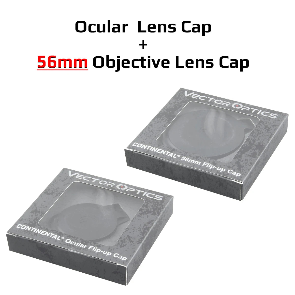 Vector Optics Continental Riflescope Objective Lens Aluminum Alloy Protection For 50/56mm Objective Lens 3-18X50/4-24X56/5-30X56
