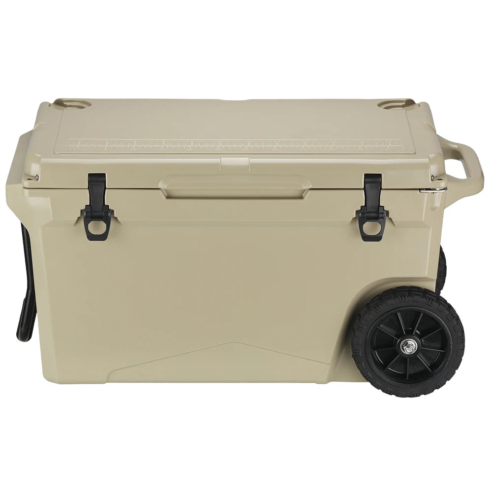 55L Rotomolded Outdoor Ice Chest Fishing Camping Beach Cooler Box