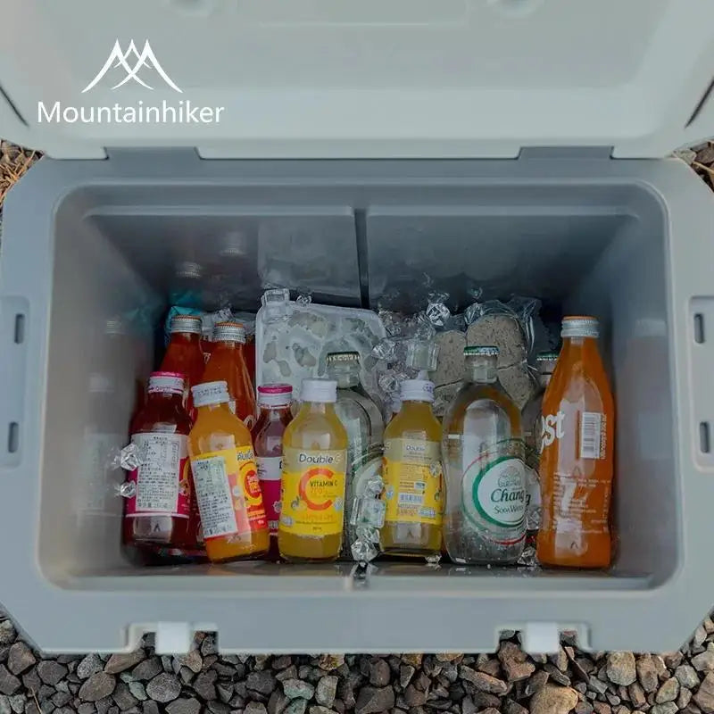 Mountainhiker 38L Outdoor Refrigerator with Wheels Portable Insulated Box BBQ Car Insulated Box Refrigerator Trolley Refrigerato