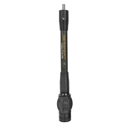 Archery Bow Stabilizer 3k Carbon Fibre Shock Absorber Damp Balance Rod 6/8/10/12/15 Inch for Bow Hunting Shooting Sports