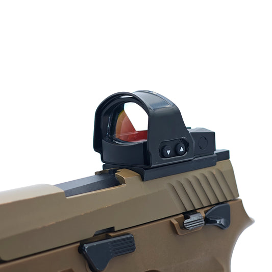 Original R1 PRO 1x30mm 3 MOA Red Dot Sight Airsoft Riflescope Hunting Scope Zero Distortion Reflex Sights Fit 20mm Rail P320