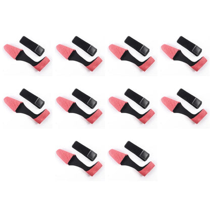 5/10Set 2Pcs/Set Fishing Rod Pole Protector Case Cover Sleeve Fishing Rod Fastener Belts Rubber FIsh Pole Fastening Belt Strap