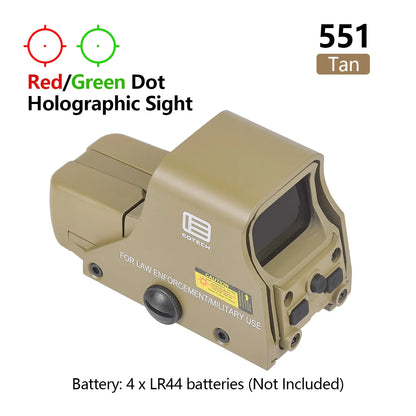 Tactical 551 552 553 558 Red Dot Holographic Sight Eotech G33 G43 G45 Scope 3X Magnifier Hunting Scope Hydra Riser Airsoft Scope