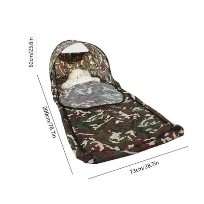 Portable Camping Sleeping Bag Lightweight Waterproof Backpacking Net Sleeping Bag Cover Outdoor Traveling Hiking Camping Tent