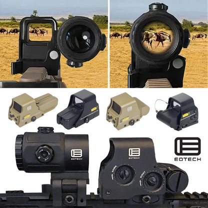 US Warehouse EOTECH 551 552 553 558 Holographic Tactical Red Green Dot Collimator Hunting Reflex Optics Scope Airsoft Riflescope