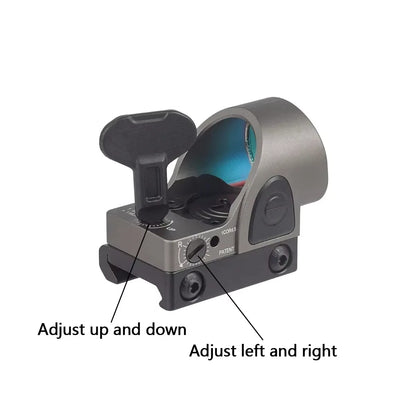 SR RM Mini Red Dot Sight Collimator Scope For Glock 17 Rear Sight Mount Hunting Optics Holographic Hot 20mm Rail Scope