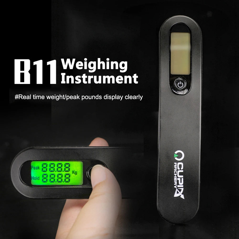 Electric Digital Dynamometer Device LED Display Electric Digital Bow Scale Measuring Instrument Test Tool Archery Accressories