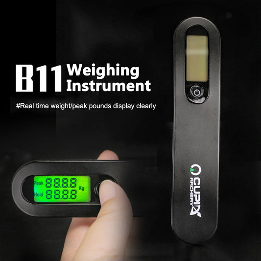 Electric Digital Dynamometer Device LED Display Electric Digital Bow Scale Measuring Instrument Test Tool Archery Accressories