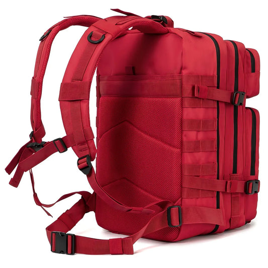 45L Tactical Fishing Backpack Large 3 Day Outdoor Rucksack Hiking Camping Hunting Gear Bag Travel Pack for Outdoor Sport
