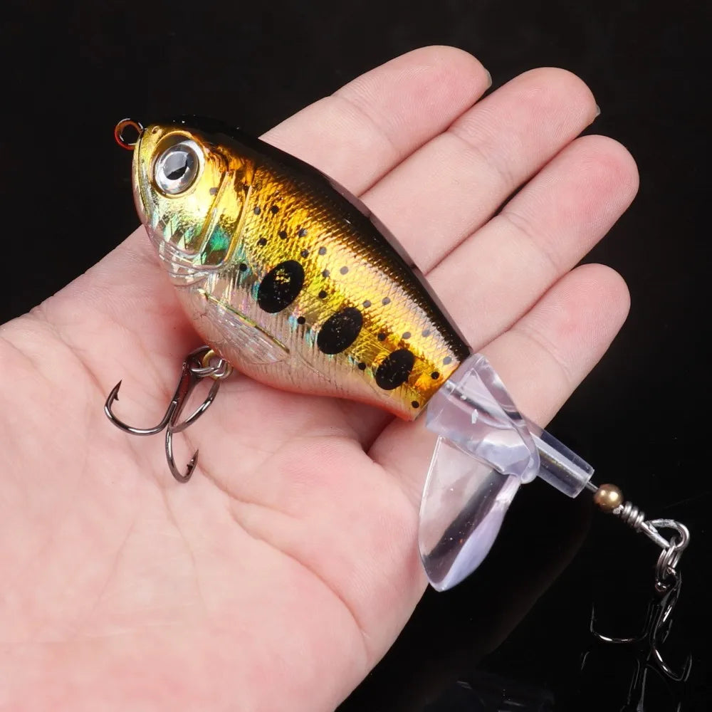 10pcs Top Water Fishing Lures Hard Bait Floating Pencil Artificial Bait Kit