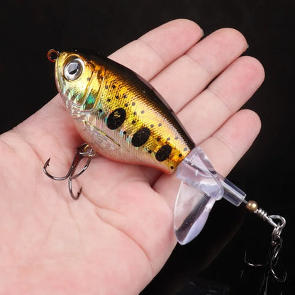 10pcs Top Water Fishing Lures Hard Bait Floating Pencil Artificial Bait Kit