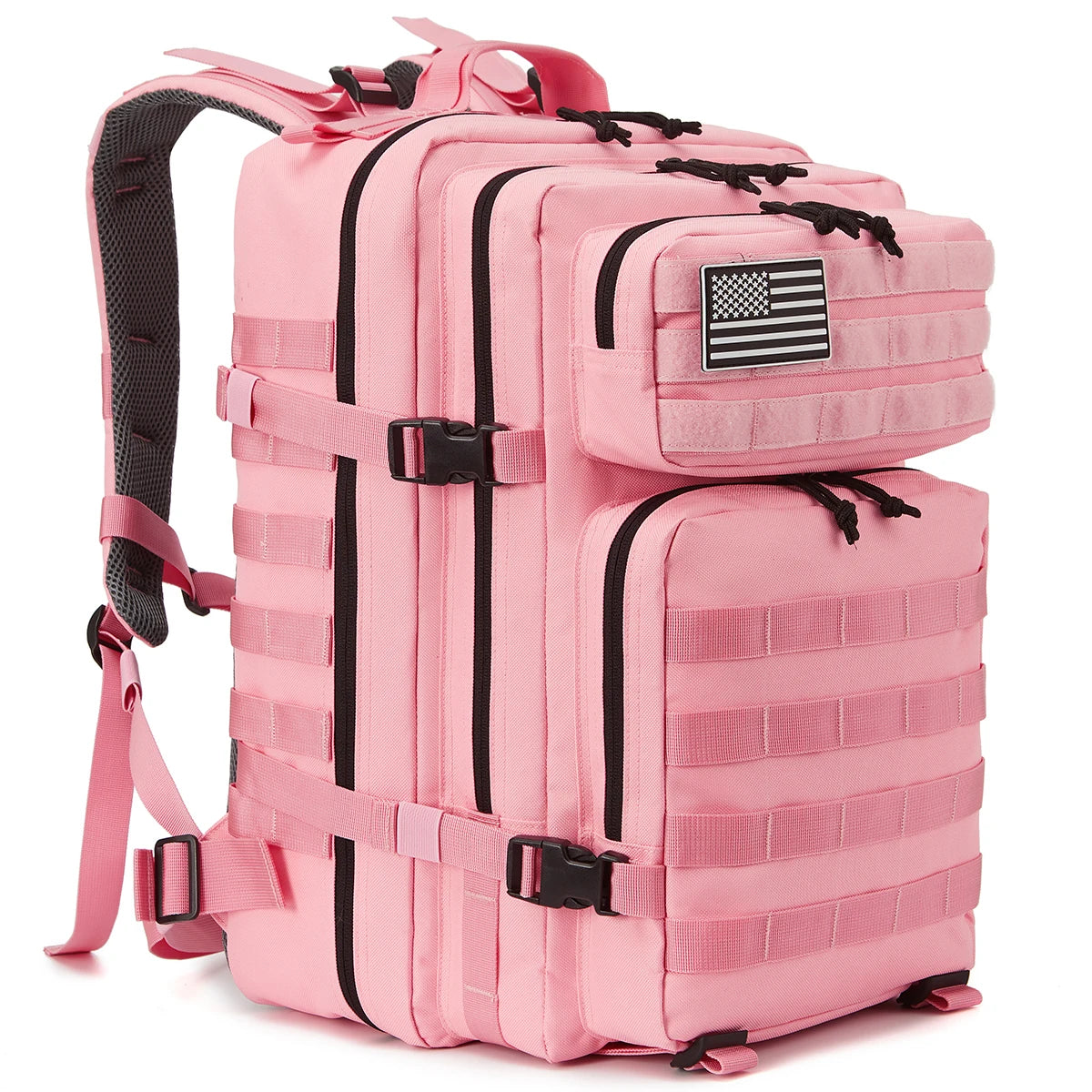 45L Tactical Fishing Backpack Large 3 Day Outdoor Rucksack Hiking Camping Hunting Gear Bag Travel Pack for Outdoor Sport