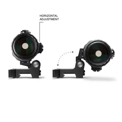 G33 G43 G45 Sight Fixed 3X 5X Magnifier Scope With Switch to Side Quick Detachable QD Mount For Hunting