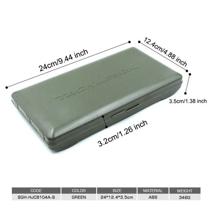 Magnetic Carp Fishing Rig Storage Case Plastic Fishing Rig Board Box Fishing Tackle Storage Organizer Swivels Hook Bait Storage
