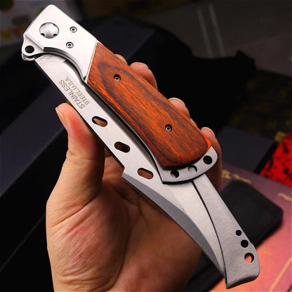 13" FORCE RAINBOW TACTICAL FOLDING KNIFE Blade Open Pocket