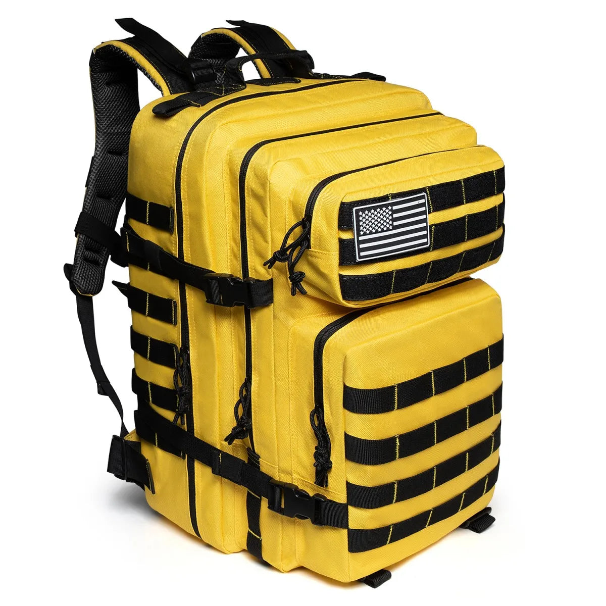 45L Tactical Fishing Backpack Large 3 Day Outdoor Rucksack Hiking Camping Hunting Gear Bag Travel Pack for Outdoor Sport